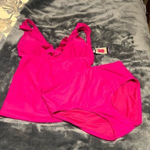 DKNY Tankini bathing suit NWT